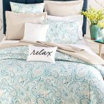 Charter Club Damask Designs Azure Paisley 3-Pc. Duvet Cover Set, King, Created for Macy's - Blue