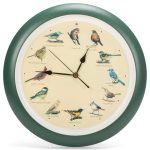 Mark Feldstein Original 13 inch Singing Bird Clock Anniv Edition