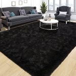 Tepook Super Soft Fluffy Rug for Bedroom, Modern Shaggy Rug Fuzzy Kids Rug for Living Room, Plush Indoor Nursery Home Decor Rug with Non-Slip Bottom