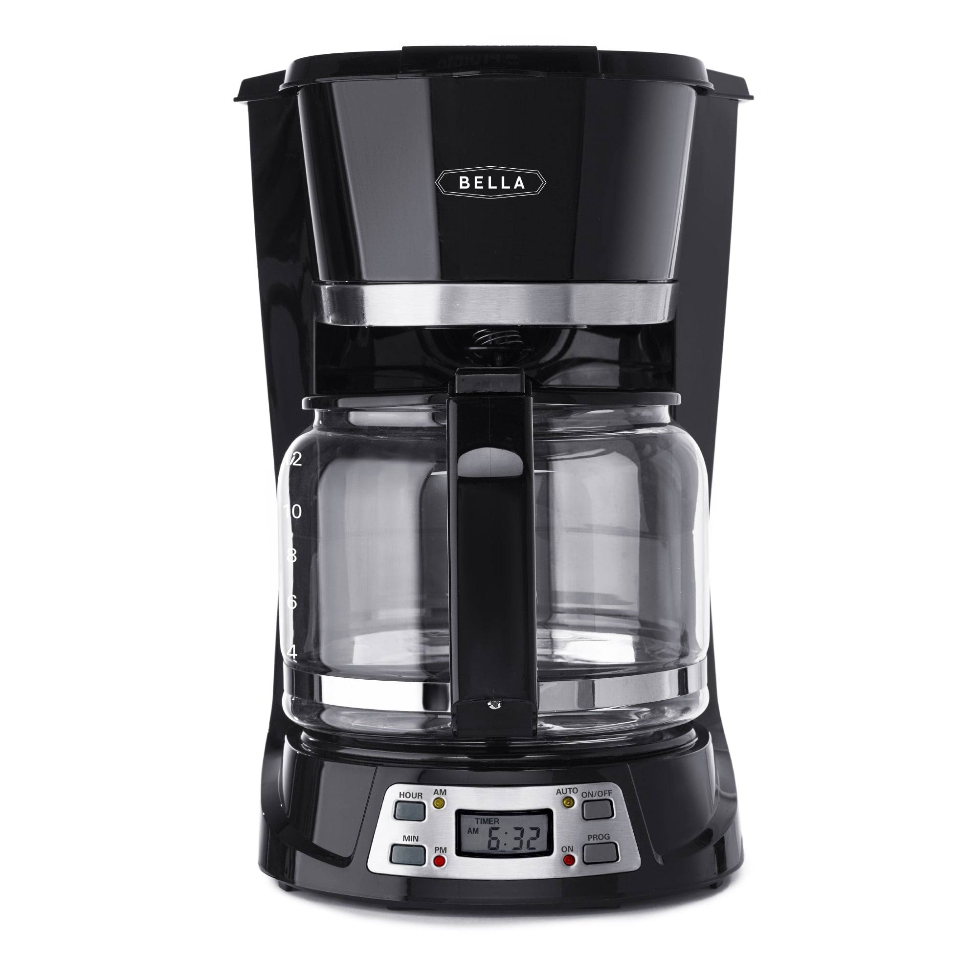e047754cc76f2e40c6a3652a4f0c362ae47ef76a4ba72729ac4f5183c53cd39e.jpg Bella 12-Cup Programmable Coffee Maker - Image 1