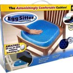 As Seen On TV Egg Sitter Seat Cushion Blue