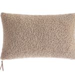 Better Homes & Gardens Teddy Plush Throw Pillow, 14 x 24, Oatmeal