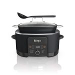 Ninja Mc1010 Foodi PossibleCooker Plus - Sous Vide & Proof 6-in-1 Multi-Cooker with 85 Quarts Slow Cooker Dutch Oven & More Glass Lid & in