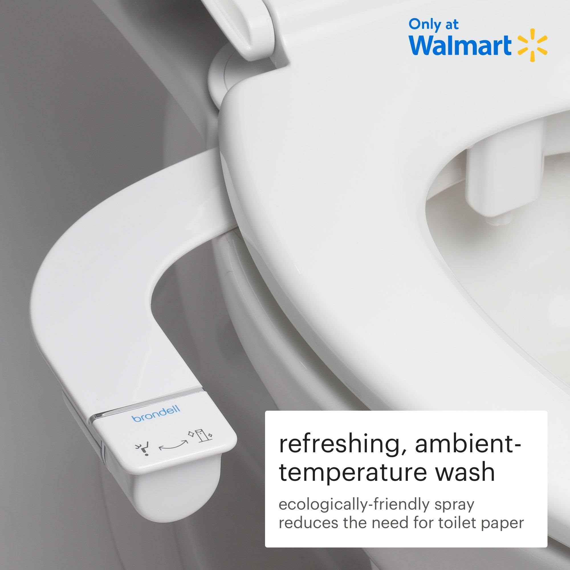 e0e455bcf9f1a34d80ff595d90b1658d13239621efe195222b557949eea6d28b.jpg Brondell Rinslet Single Nozzle Ambient Temperature Bidet Attachment - Image 1