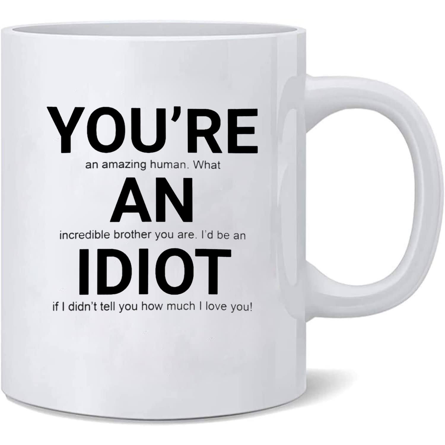 e11c6e591900fb1b6a8a276cda0a3524e54c43989f6bc5e58b6a695ce8e01296.jpg Kwieema Brother Gift Brother Coffee Mug Gifts for Brothe Brother Birthday Gifts from Sister Father��s Day Gifts for Brother Big Brother Gifts Coffee - Image 1