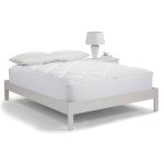 Serta Luxury Soft Comfort Mattress Pad - White (Twin)