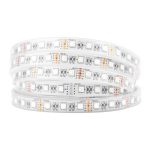 BTF-LIGHTING 5050 RGBW RGB+Warm White(2700K-3000K)4 Colors in 1 LED 16.4ft 60LEDs/m Multi-Colored LED Tape Lights IP65 Silicone Tube Waterproof