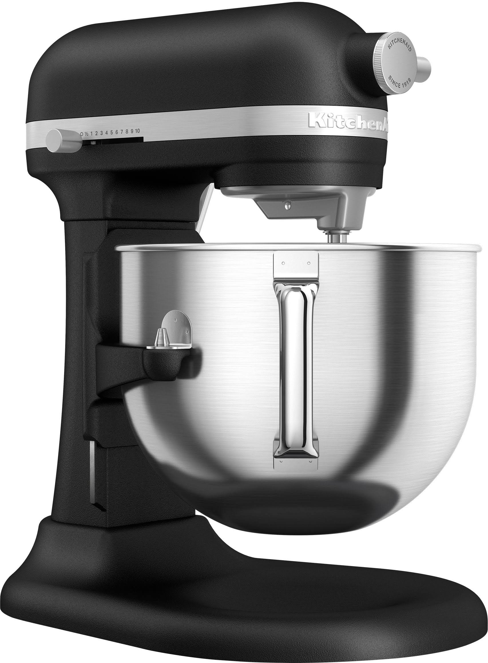 e1f66222a910b267c7341de645108a343f0a827bada6b793862265aeb44de0c5.jpg KitchenAid - 5.5 Quart Bowl-Lift Stand Mixer - Black Matte - Image 1