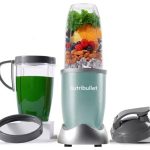 NutriBullet Pro 900 Watt Hi-Speed Blender/Mixer Twist and Blend 9-Piece Set (Mint Green)