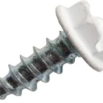 ScrooScoop #8 x 1/2 in Hex Head Self-Drilling Screws, #22 Forest Green (100/Bag)