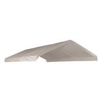ShelterLogic 12 x 20' White Canopy Replacement Cover Fits 2 inch Frame