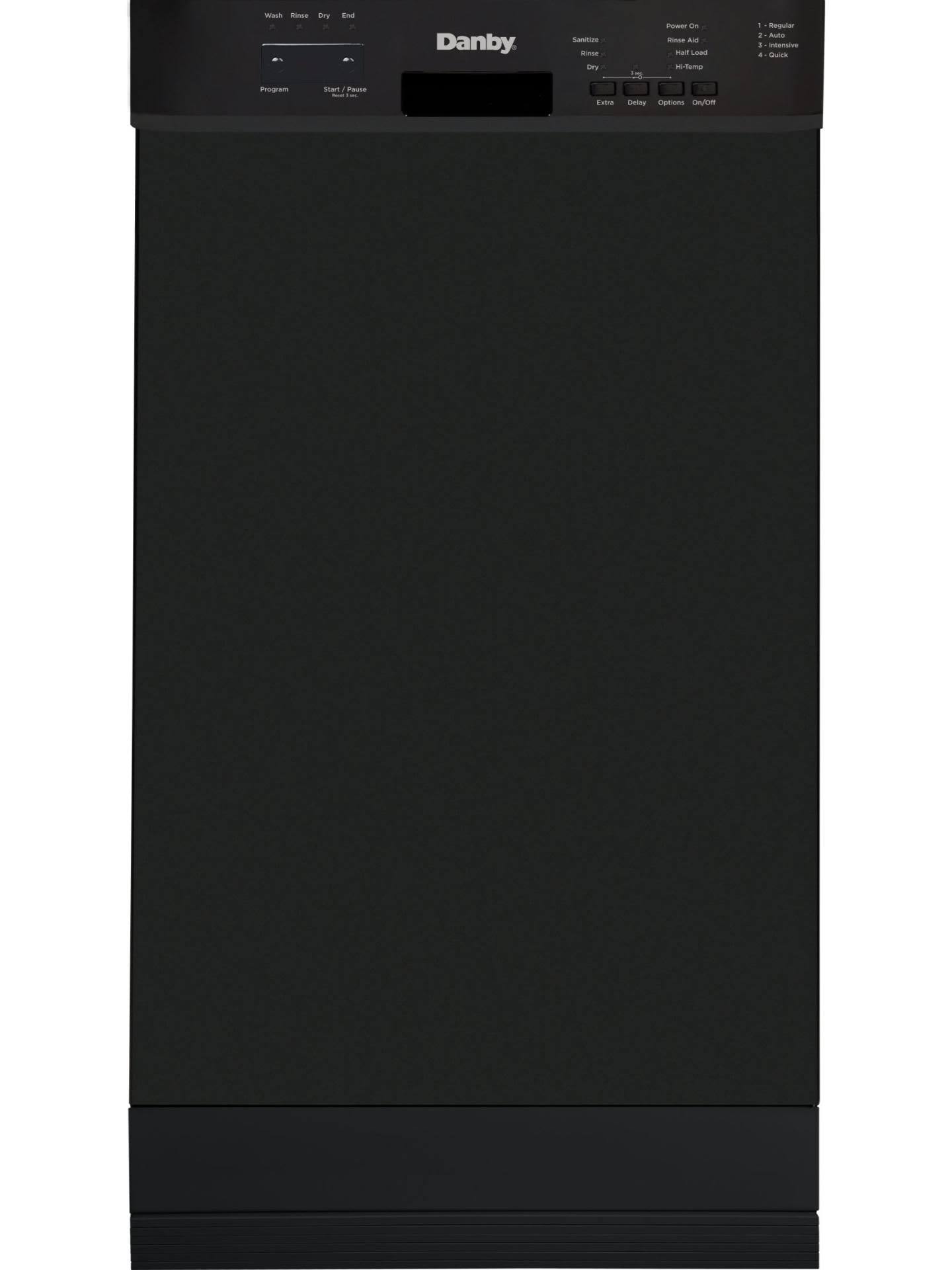 e2927d68761483d53ecda21d8d7ea904500e544139174b8692812c04750268ba.jpg Danby DDW18D1EB 18-inch Built-In Dishwasher, Black - Image 1