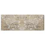 The Oliver Gal Artist Co. French 20 in x 54 in, Van Gogh in Gold Blossoms Inspiration Twin, Large Canvas Wall Art, Living Room, Gold