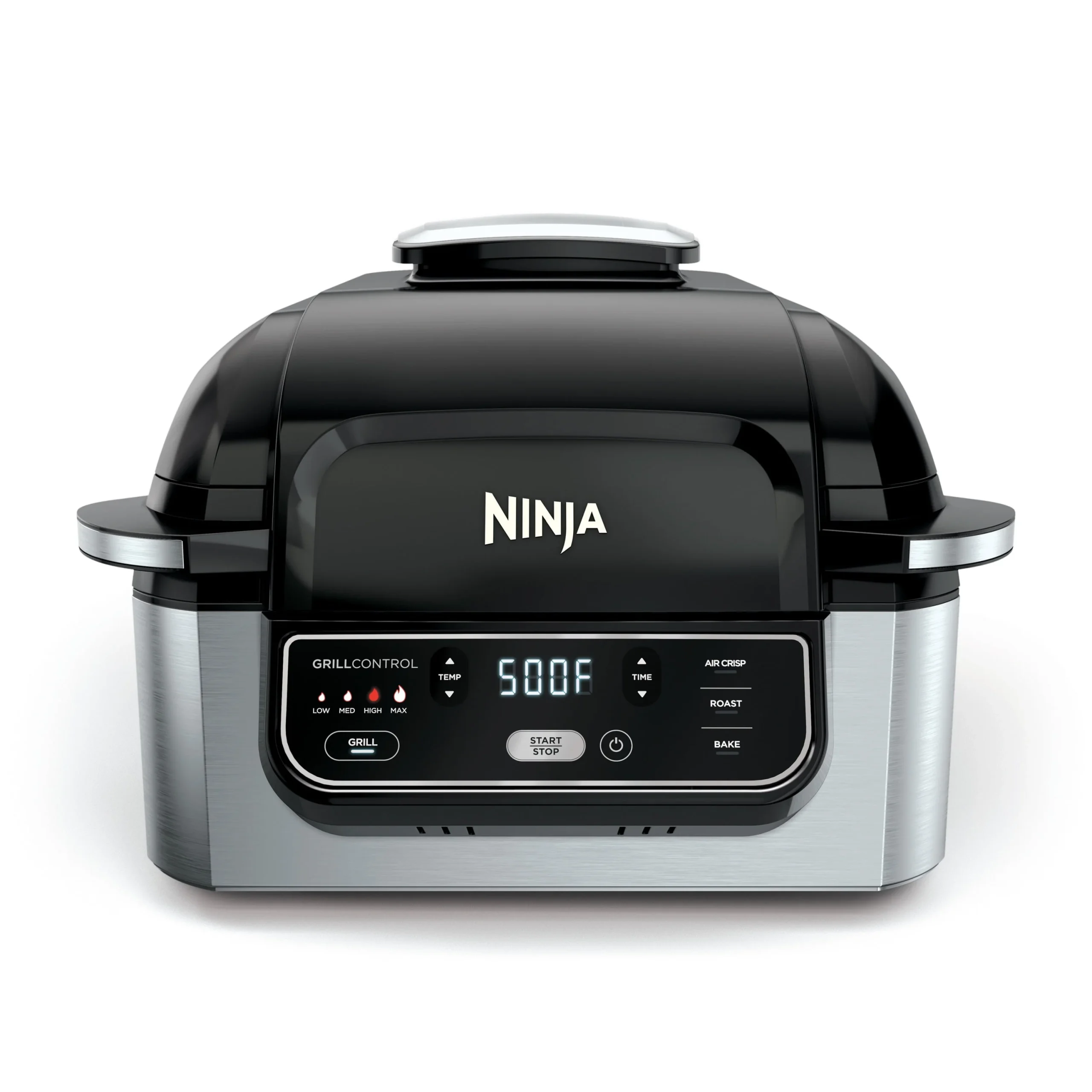 e2b3c38b8f3707e5a7719e051b5c423991ccf479165b5f8177f66bcdb82f876d.webp 4 - in - 1 Indoor Grill with 4 - Quart Air Fryer, Roast, & Bake, AG300 - Image 1
