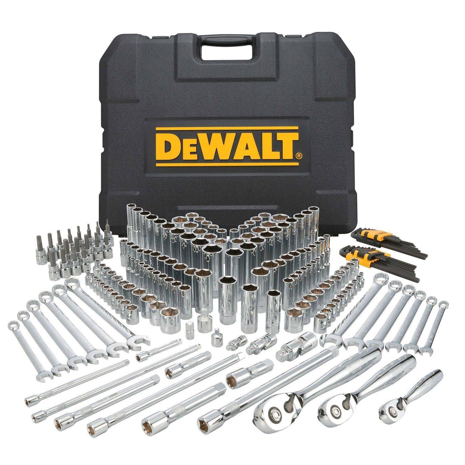 e2cfbb49329bf3e09b3cf7f7e0a8ac99996d58c6532dee741168419aa35fe26f.jpg DeWalt DWMT72165 204 Piece Mechanics Tool Set - Image 1