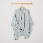 PrimaLush Cape Wrap | Loungewear | Berkshire Blanket and Home Co. Hazy Sky