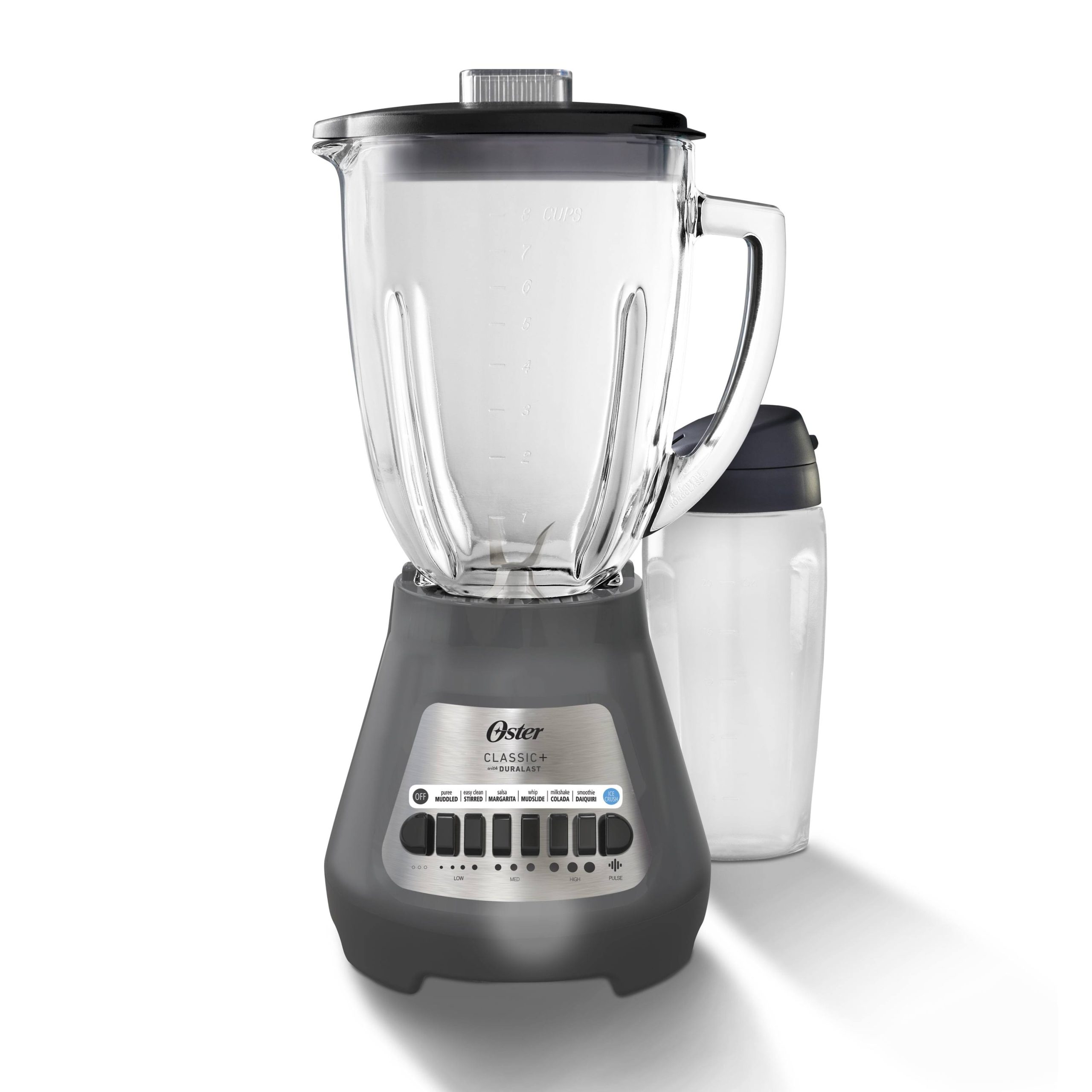 e30ceef90f9f89d040de82a77c2a878c9815416585b243aee25873527e97cfba.jpg Oster Party Blender with XL 8-Cup Jar and Blend-N-Go Cup - Image 1