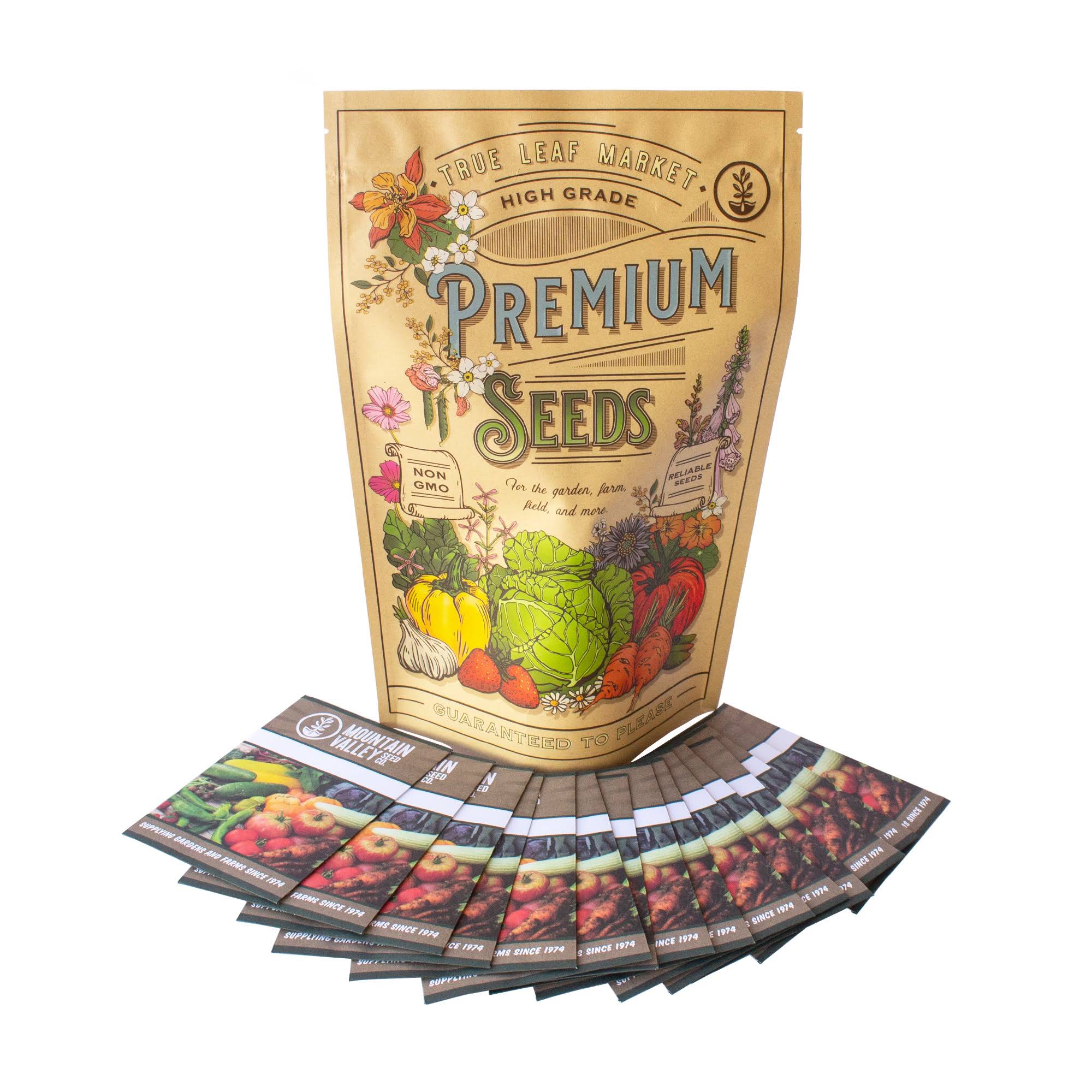 e318c8374ee7683ee97dfb0b7050116768570469f711f87740b709b153452649.jpg Heirloom Vegetable Garden Seed Collection Assortment of 15 Non-GMO, Easy Grow, Gardening Seeds: Carrot, Onion, Tomato, Pea - Image 1