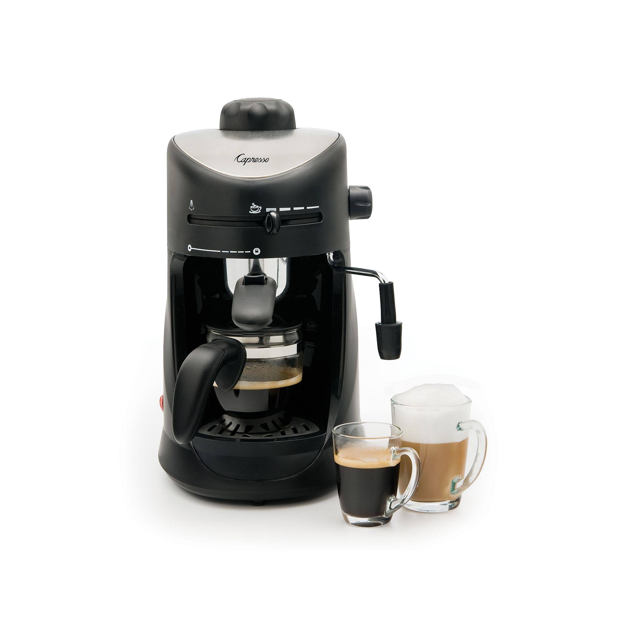 e392f63f195c6a49faf366ea096098a4abf1e7d74a2a5a5a475b5e66de74cfaa.jpg Capresso 4-Cup Espresso & Cappuccino Machine - Image 1