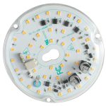 Ledytech 3.93'' Retrofit Light Kit for Ceiling Flush Light Ceiling Fan Light Replacement Panel PCB 18W 3000K 6000K 1800Lm 120V CRI90 Dimmable (warm