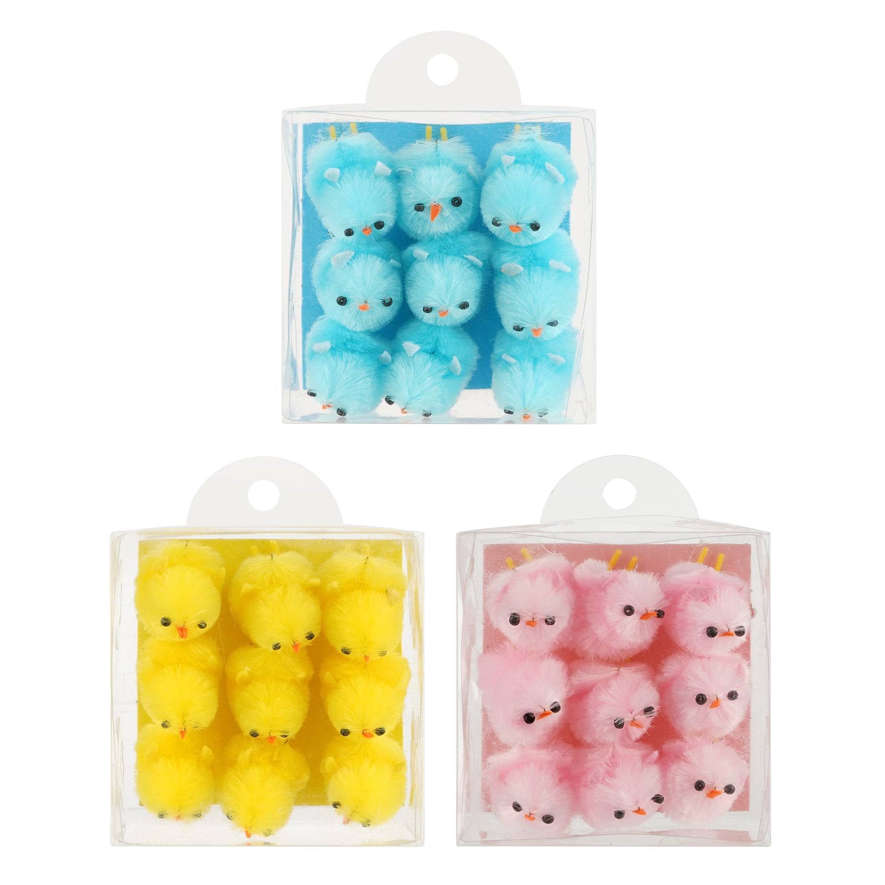 e3c8948350b4a42d104be462506087984916b69d057a5a470fb76e9cf559c9e8.jpg Assorted Easter Chenille Chicks, 9ct. by Ashland in Yellow | Michaels - Image 1