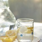Icon Juice Glass Glasses by Anthropologie in Blue