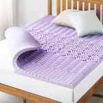 Mellow Queen 5-Zone Memory Foam Lavender Infusion 2" Mattress Topper