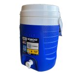 Igloo 2-Gallon Sport Beverage Jug with Hooks - Blue
