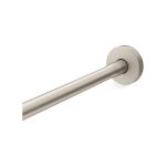 Kohler 9351 Expanse Curved Shower Rod Contemporary Design, Vibrant Brushed Nickel