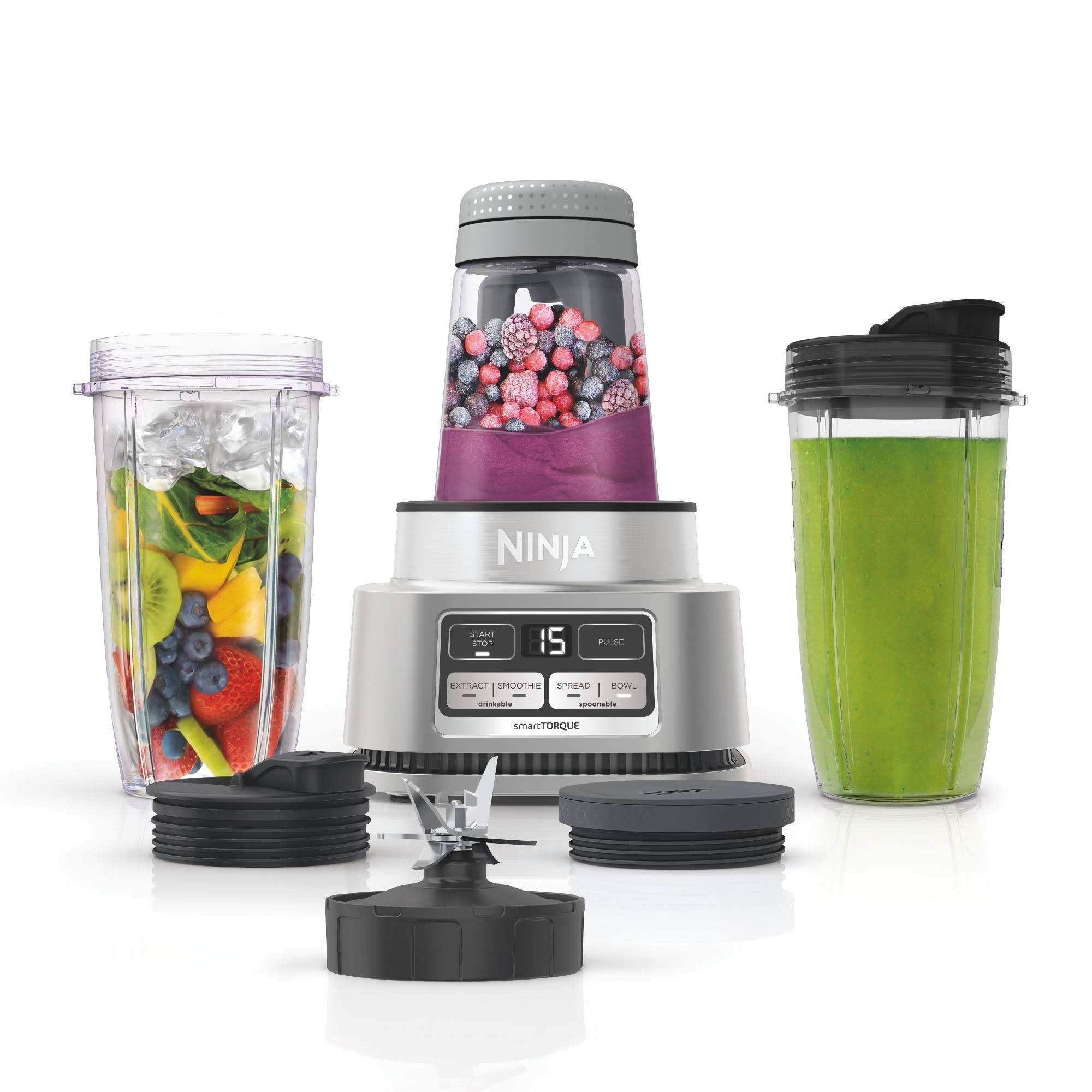 e400d96b9bda70242b45e78e59850b984511f2418794e37b585aac2af1561d3d.jpg Ninja Foodi Smoothie Bowl Maker and Nutrient Extractor/Blender 1200WP with Exclusive Sauce Preset - Image 1
