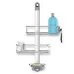 Simplehuman Adjustable Shower Caddy, Silver