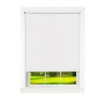Achim Cords Free Tear Down Light Filtering Window Shade, White