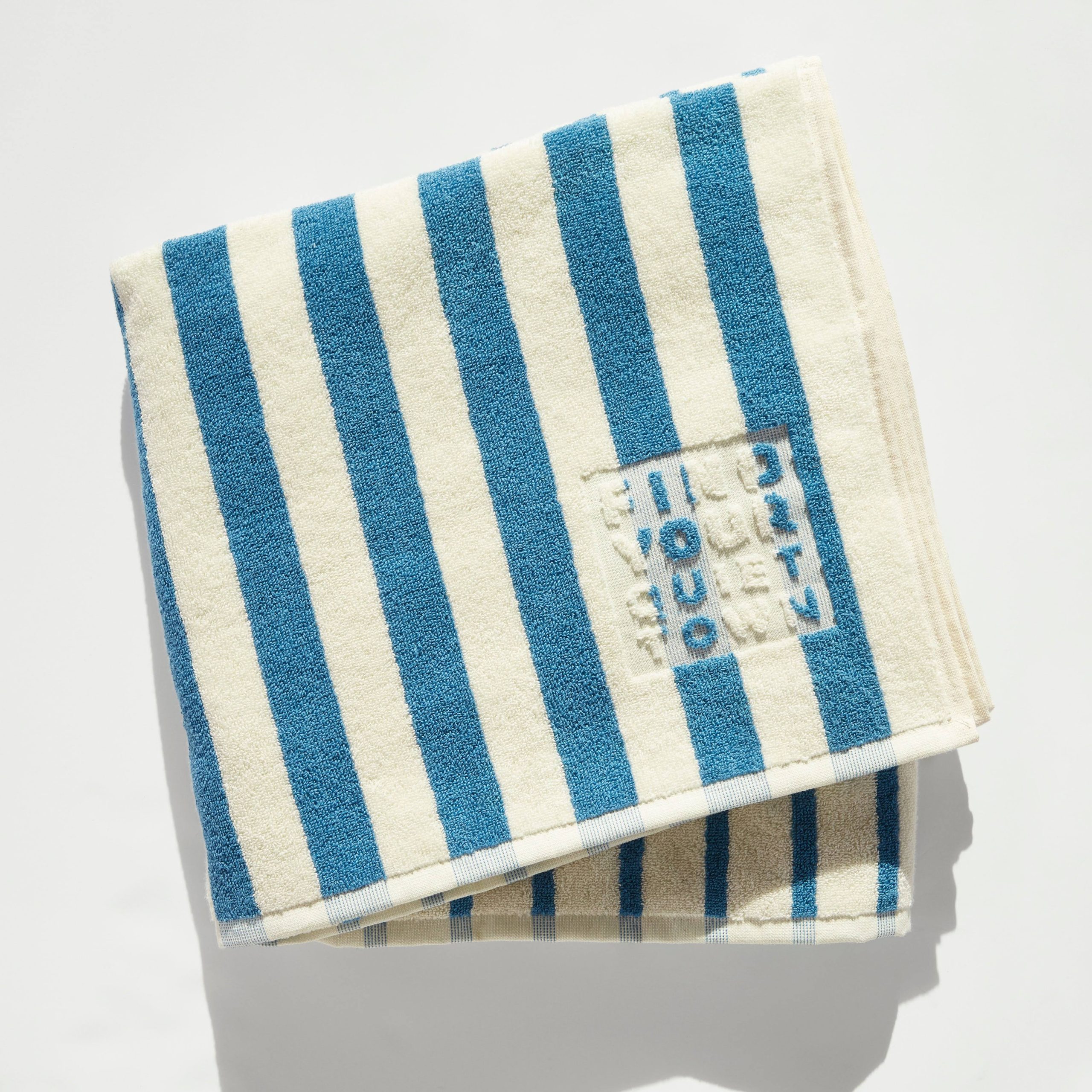 e415d723662722caef4e5a4e3659af8942ecde0691514872951b775b0ad3f79b.jpg Ojai Towel Atlantic | Blue Bath Towel | Quiet Town - Image 1