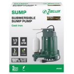 Zoeller 0.33-HP Cast Iron Submersible Sump Pump