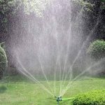 Kadaon Garden Sprinkler, 360 Degree Rotating Lawn Sprinkler with Up to 3,000 Sq. ft Coverage - Adjustable, Weighted Gardening Watering System