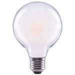 Ecosmart 40-Watt Equivalent G25 Dimmable Energy Star Frosted Filament LED Light Bulb Soft White (3-Pack) FG-03147