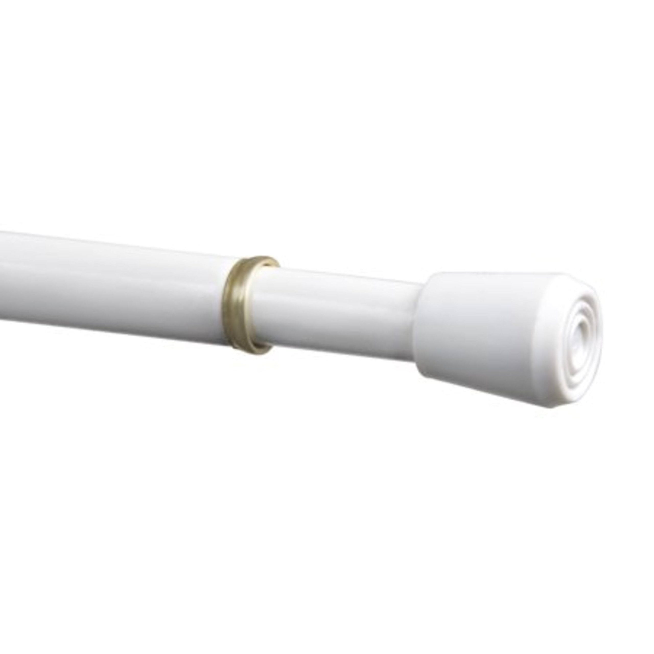 e482e97900f4c37019f7d611db0aab442d94949361f7a60d41afa19506ea7bc7.jpg Mainstays 7/16" Diameter 28-48" Adjustable Spring Tension Curtain Rod - Image 1