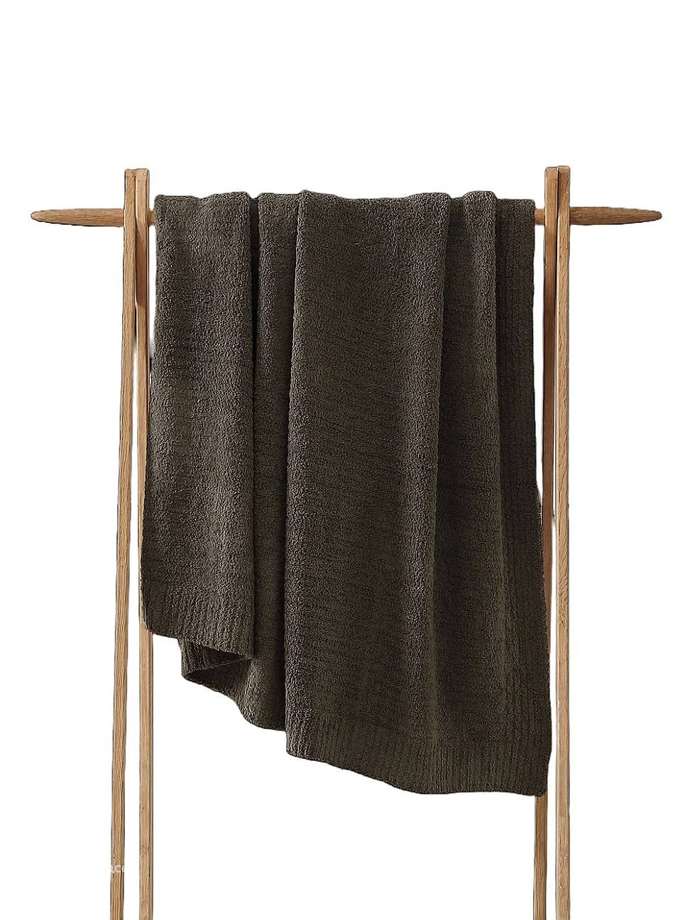 e4843645e07b7a058611fc6106db0f2bdbce8b78e2848d4f83c02fffffc2f44e.jpg Sunday Citizen Snug Throw - Mocha - Image 1