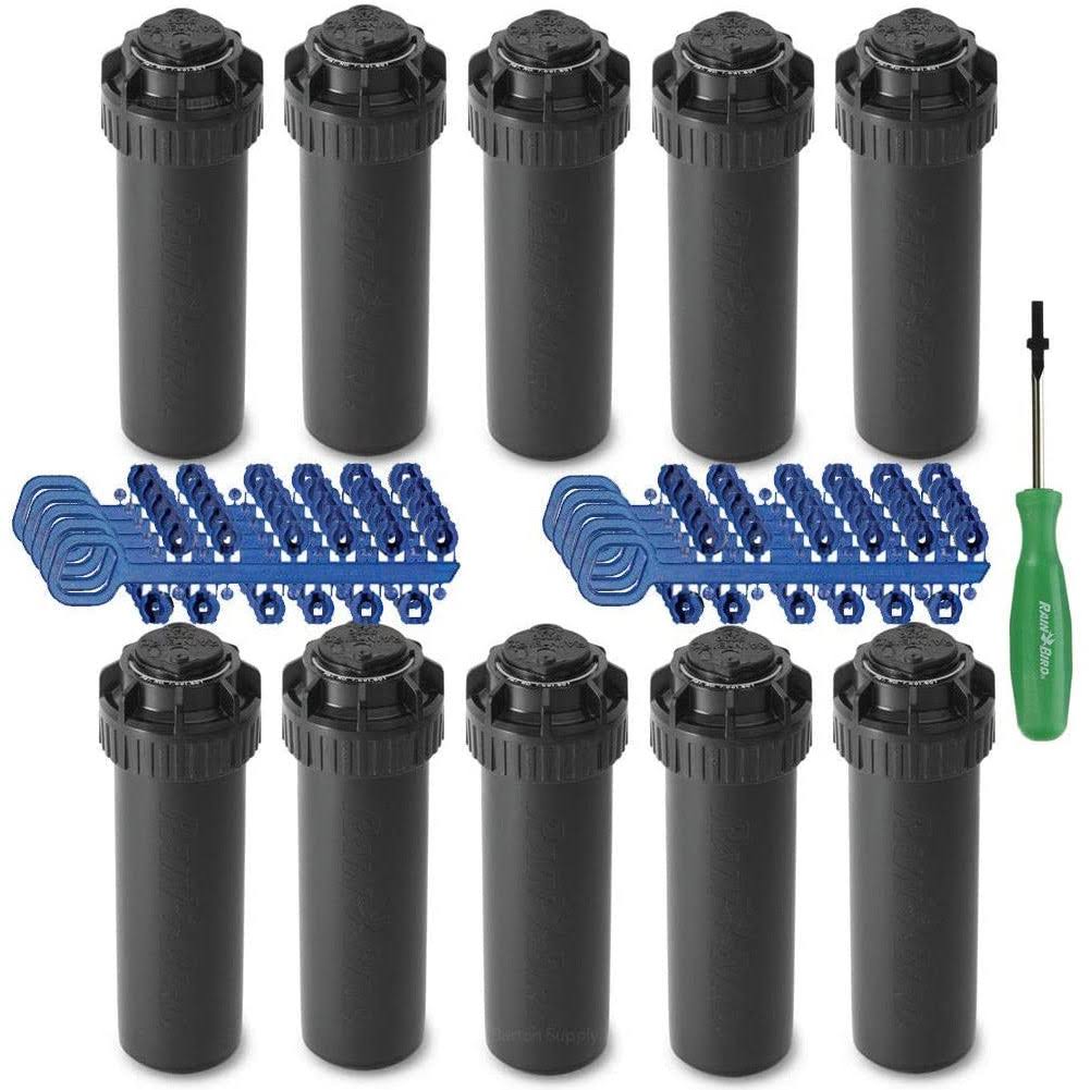 e49b652ddb7eb473bccd946fcb25a7334d22ed5bfcc3674ab991411ba5253e71.jpg Rain-Bird 5000 Series Rotor Sprinkler Head - 5004 PC Model, Adjustable 40-360 Degree Part-Circle, 4 inch Pop-Up Lawn Sprayer Irrigation System - 25 - Image 1
