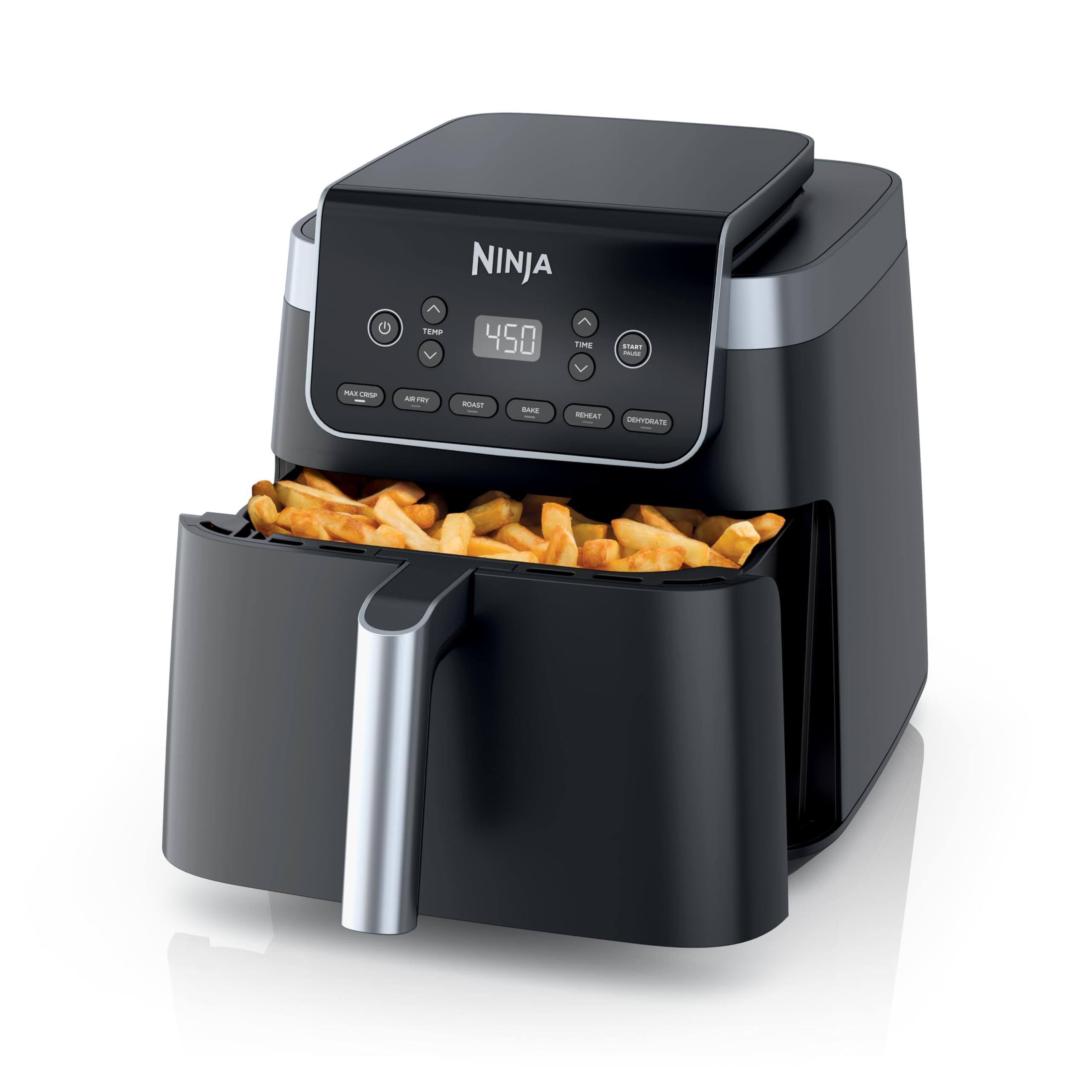 e4a4967edb3feb9f803f473bdca70a2bb7e3d9ecd822f6f7844eda07e7f99f1f.jpg Ninja Pro XL 6-in-1 6.5-qt. MaxCrisp Air Fryer, AF181 - Image 1