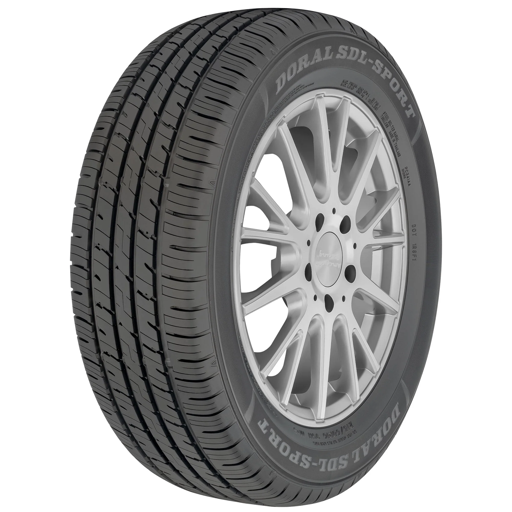 e4cc4624632c6618b70b50175c04661d92fe04274eb935e05d36de3b3cc5c5a6.webp Doral SDL - Sport All-Season 235/65R16 103T Passenger Tire - Image 1