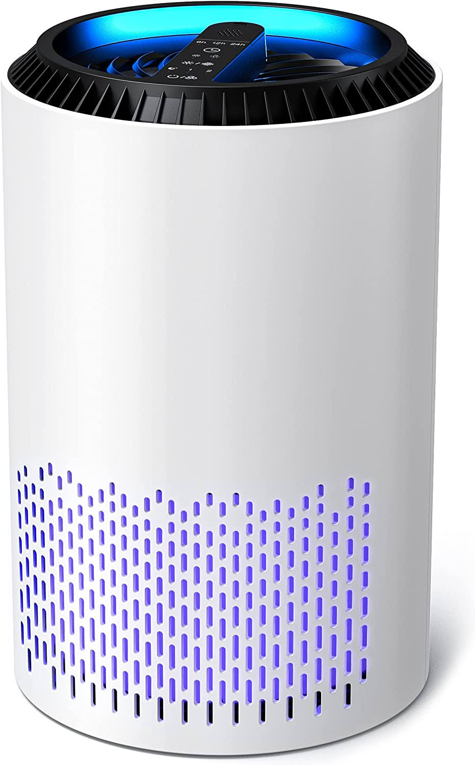 e4cd14891ba74ae19c601350f81dc2ab373d8deb9f6c3f656653fc25b229c448.jpg AROEVE Air Purifiers for Home, H13 HEPA Air Purifiers Air Cleaner for Smoke Pollen Dander Hair Smell Portable Air Purifier with Sleep Mode Speed - Image 1
