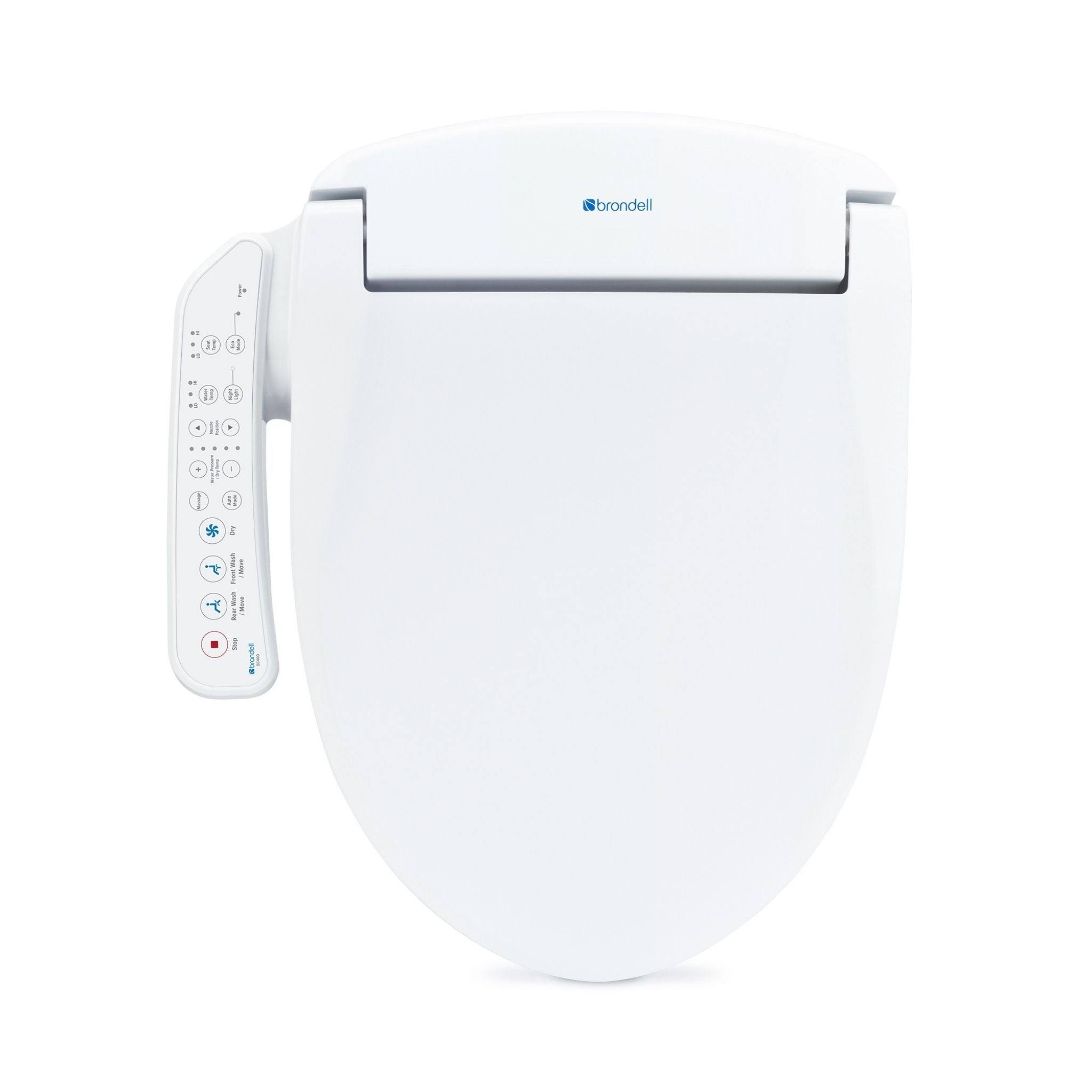 e4dd889b3b59722553cba2f709eca255b91639b0788e113467ada1d036f1f1c2.jpg Swash SE400 Advanced Elongated Bidet Seat White - Brondell - Image 1