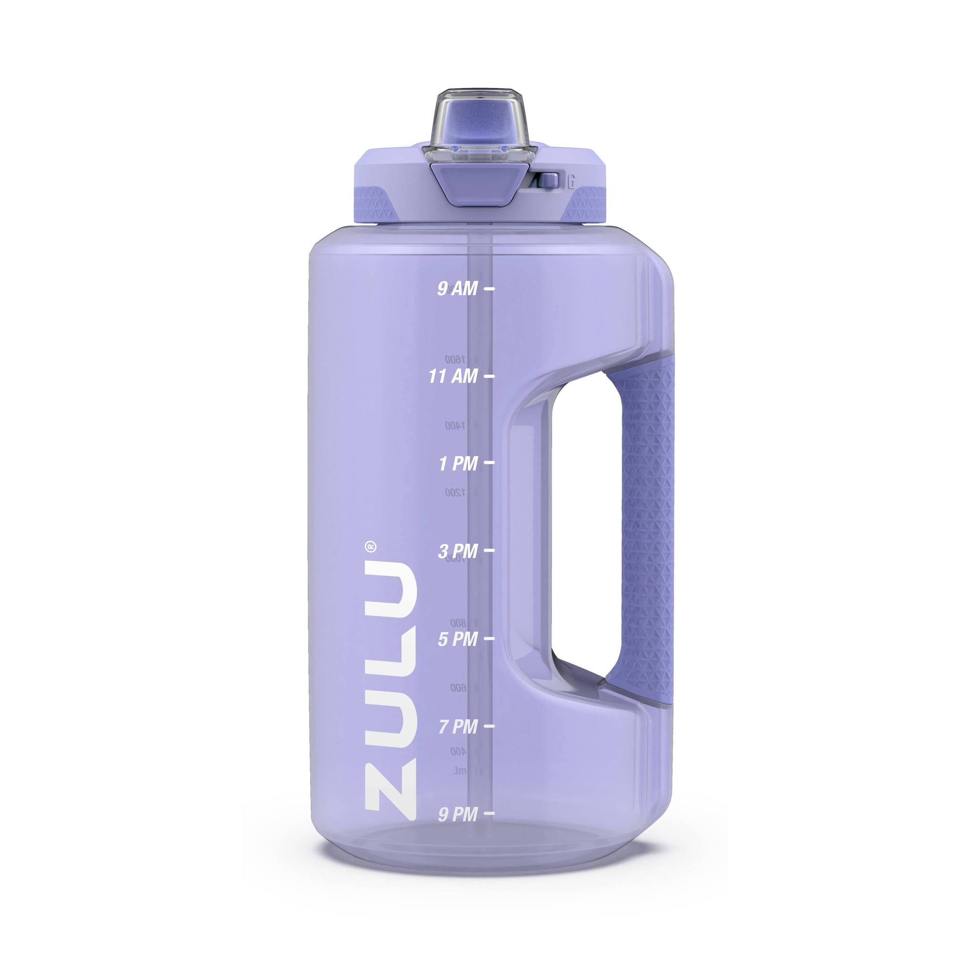 e54fdbc98b6e53cf670dc283bbed491dcdf104aaf366dc02ba98a957b72e6edc.jpg Zulu Goals 64oz Half Gallon Plastic Jug - Purple - Image 1