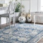nuLOOM Vintage Odell Light Blue 3' x 5' Area Rug