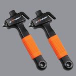 Stinger Super Duty Car Emergency Escape & Rescue Tool, Hardened Steel Hammer, Spring Loaded Window Breaker Punch, Razor Sharp Seatbelt Cutter,aut