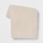 Cozy Knit Throw Blanket Neutral - Threshold