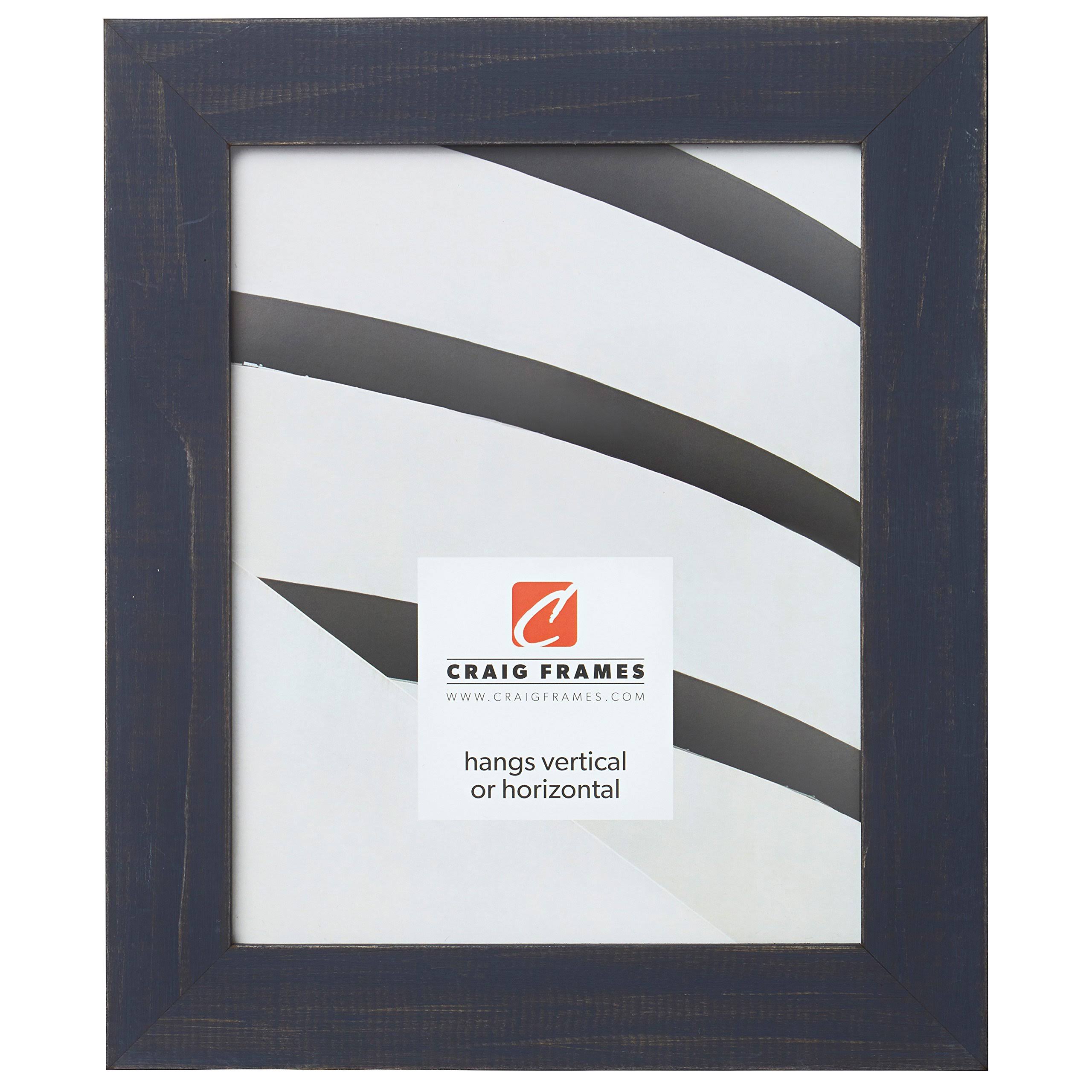 e570690e3b9c44a5a1d31a357ab3dddf92e48a2d83253726a5b6e30ebeadeec1.jpg Craig Frames Jasper Picture Frame, 5 x 7 inch, Country Weathered Blue - Image 1