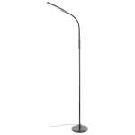 Mainstays Home Decorative 71" LED Floor Lamp with 4 Brightness & 4 Color Temperature Settings, Black
