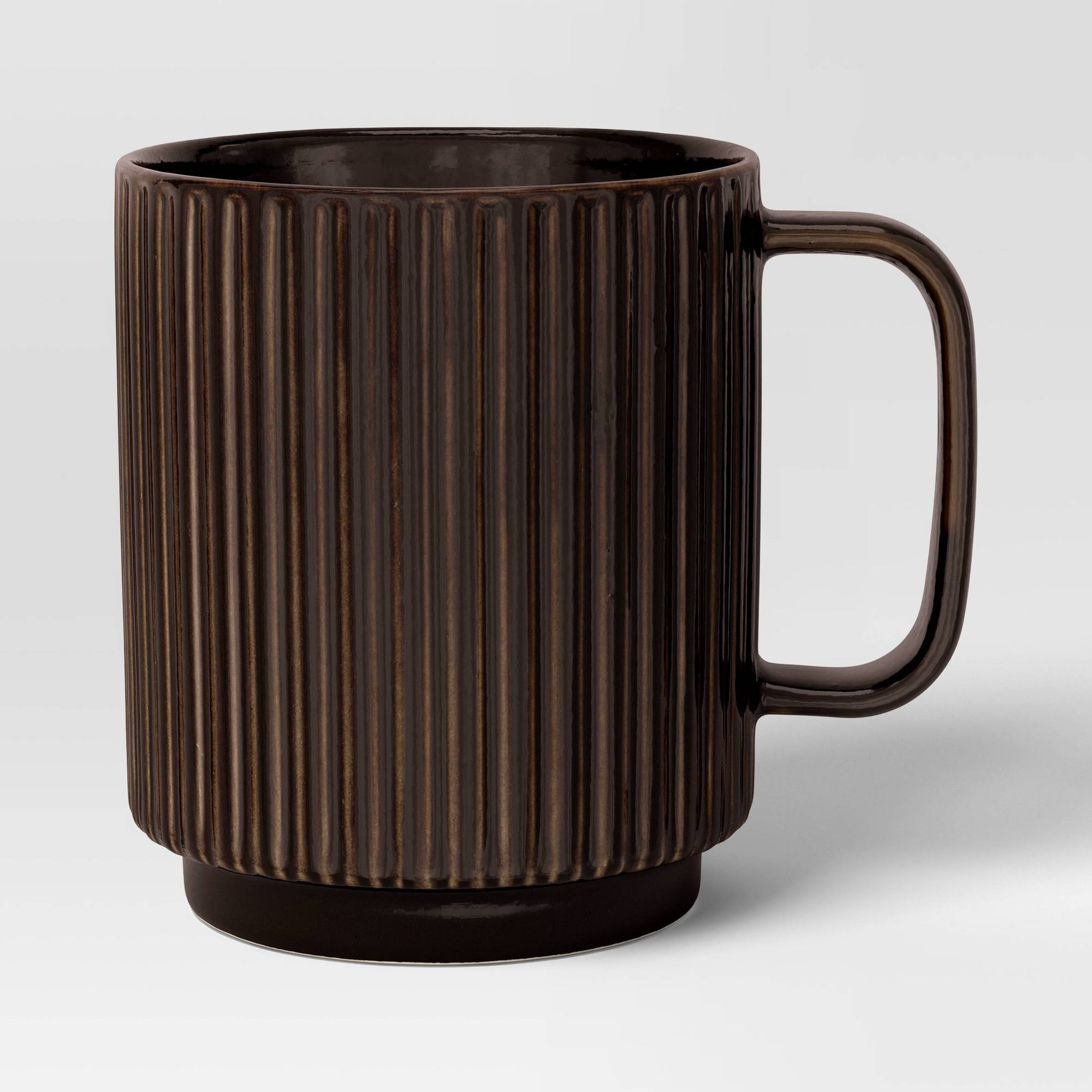 e5f5a940d5babfb5a71415e5a52d92391e20b5fcfb4e89d404dffd1955634f8d.jpg 16oz Moira Ceramic Mug Black - Threshold - Image 1